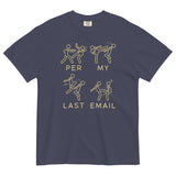 Per My Last Email Men's Relaxed Fit Tee