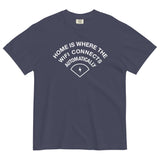 Home Is Where The WiFI Connects Automatically Men's Relaxed Fit Tee