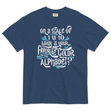 Favorite Color In The Alphabet Men's Relaxed Fit Tee