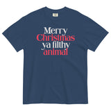 Merry Christmas Ya Filthy Animal Men's Relaxed Fit Tee