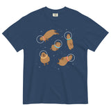 Capybaras In Space Men's Relaxed Fit Tee