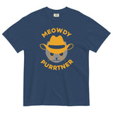 Meowdy Purrtner Men's Relaxed Fit Tee