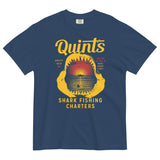 Quint's Shark Fishing Charters Men's Relaxed Fit Tee