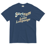Sarcasm Is My Love Language Men's Relaxed Fit Tee