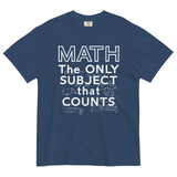 Math The Only Subject That Counts Men's Relaxed Fit Tee