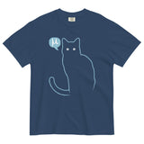 Mu Cat Men's Relaxed Fit Tee