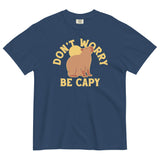 Don't Worry Be Capy Men's Relaxed Fit Tee