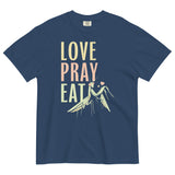 Love Pray Eat Men's Relaxed Fit Tee