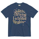 Quietly Thriving In Fictional Realms Men's Relaxed Fit Tee