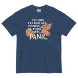 I'd Like To Use My Bonus Action To Panic Men's Relaxed Fit Tee