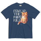Fear Is The Mind Killer Cat Men's Relaxed Fit Tee