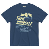 Trek Yourself Before You Wreck Yourself Men's Relaxed Fit Tee