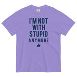 I'm Not With Stupid Anymore Men's Relaxed Fit Tee