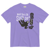 What Does The Sloth Say? Men's Relaxed Fit Tee