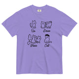 Un Deux Trois Cat Men's Relaxed Fit Tee
