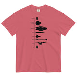 Space Ship Timeline Men's Relaxed Fit Tee