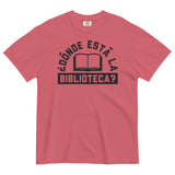 Donde Esta La Biblioteca? Men's Relaxed Fit Tee