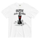 None Shall Pass Black Knight Men's Relaxed Fit Tee