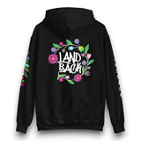#LandBack Premium Ojibwe Floral Hoodie