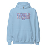 Turtle Island Embroidered Varsity Colourway Hoodie