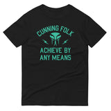 Cunning Folk Achieve By Any Means Men's Signature Tee