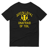 Just And Loyal, Unafraid Of Toil Men's Signature Tee