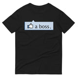 Like A Boss Thumbs Up Men's Signature Tee