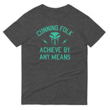 Cunning Folk Achieve By Any Means Men's Signature Tee
