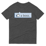 Like A Boss Thumbs Up Men's Signature Tee