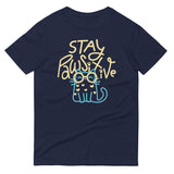 Stay Pawsitive Men's Signature Tee