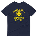 Just And Loyal, Unafraid Of Toil Men's Signature Tee