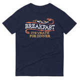 Breakfast, It's What's For Dinner Men's Signature Tee