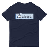 Like A Boss Thumbs Up Men's Signature Tee