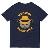 Meowdy Purrtner Men's Signature Tee