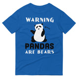 Warning, Pandas Are Bears Men's Signature Tee
