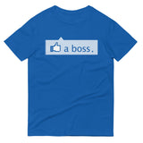 Like A Boss Thumbs Up Men's Signature Tee