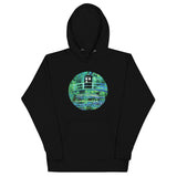 Water Lilies Police Box Unisex Hoodie