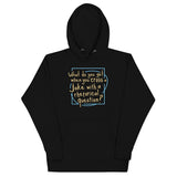 When You Cross A Joke With A Rhetorical Question? Unisex Hoodie