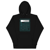 5318008 Calculator Unisex Hoodie