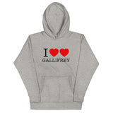 I Heart Heart Gallifrey Unisex Hoodie