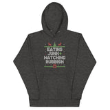 Eating Junk And Watching Rubbish Unisex Hoodie