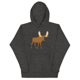 Moosestache Unisex Hoodie