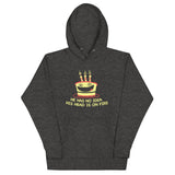 He Has No Idea His Head Is On Fire Unisex Hoodie