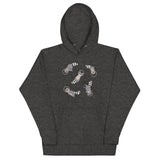 Raccoons In Space Unisex Hoodie
