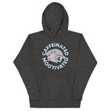 Caffeinated & Moo'tivated Unisex Hoodie
