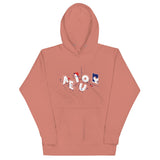 Vowel Party Time Unisex Hoodie