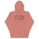 Tasty Pig Cuts Unisex Hoodie