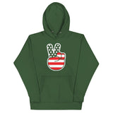USA Peace Unisex Hoodie