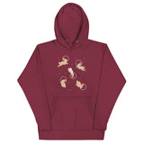 Bunnies In Space Unisex Hoodie