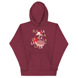 Fla La La Lamingo Unisex Hoodie